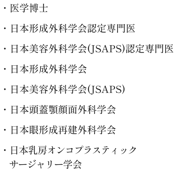 Vclinic総括院長藤本 裕樹 資格・所属