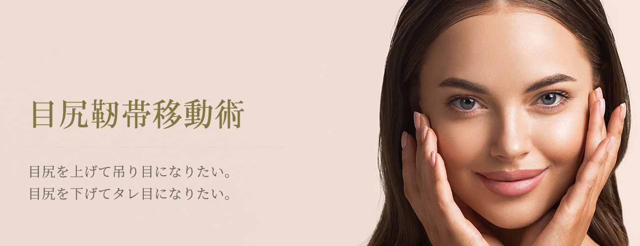 目尻靭帯移動術 美容外科 整形 Venus Beauty Clinic 東京都 新宿 銀座