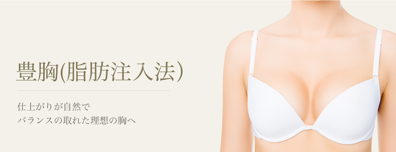 豊胸(脂肪注入法）